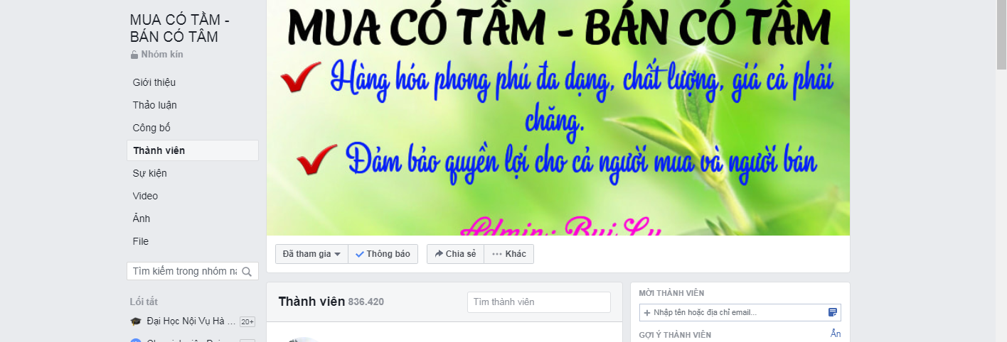 top group ban hang tren facebook